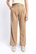 The Tan Straight Fit Pants